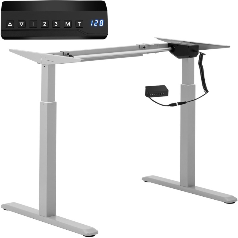 Stalo rėmas su elektriniu aukščio reguliavimu 73-123 cm iki 80 kg GREY Stalo rėmas su elektriniu aukščio reguliavimu 73-123 cm iki 80 kg GREY