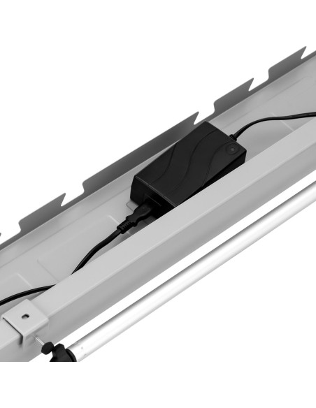 Stalo rėmas su elektriniu aukščio reguliavimu 73-123 cm iki 80 kg GREY