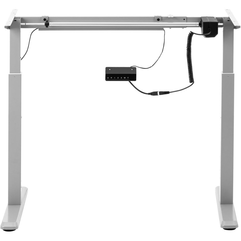 Stalo rėmas su elektriniu aukščio reguliavimu 73-123 cm iki 80 kg GREY