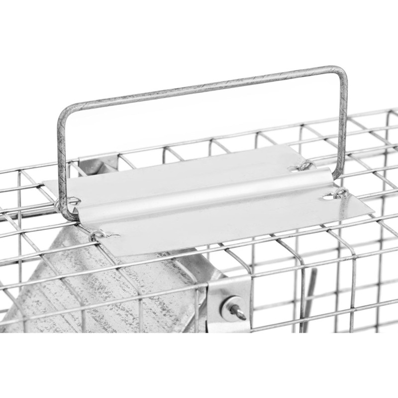 Gyvi spąstai kiaunei žiurkėms lapėms 35 x 17 x 20 cm tinklelis 25 x 25 mm