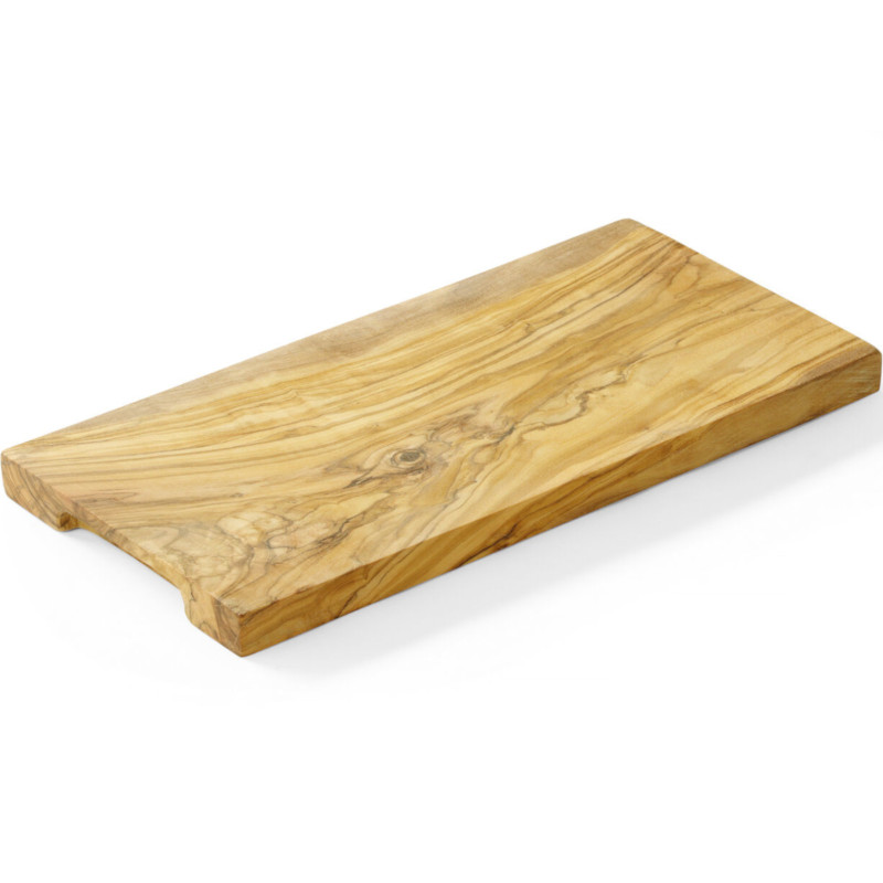Stačiakampė alyvmedžio serviravimo lenta 300 x 150 x 18 mm - Hendi 505175
