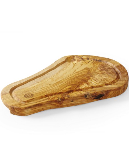 Serviravimo lenta iš alyvmedžio su grioveliu 300 x 210 x 18 mm - Hendi 505199 Serviravimo lenta iš alyvmedžio su grioveliu 300 x 210 x 18 mm - Hendi 505199
