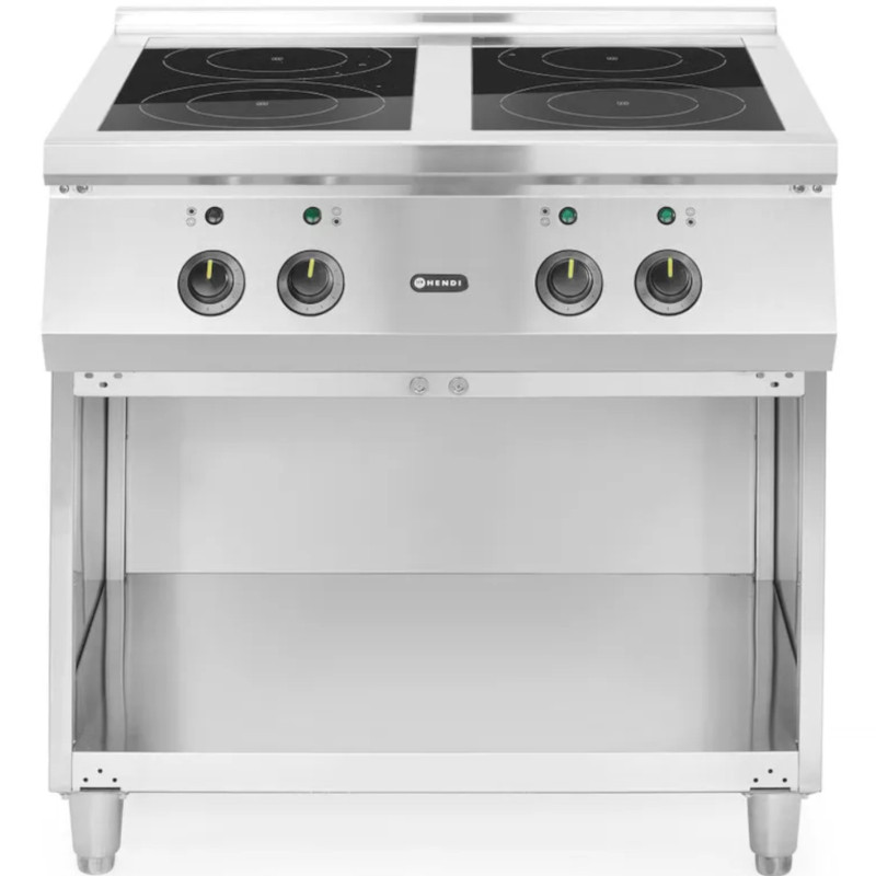 Atskirai pastatoma 4 degiklių elektrinė indukcinė viryklė 400 V 17000 W - Hendi 237687