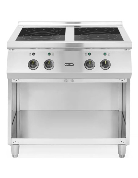 Atskirai pastatoma 4 degiklių elektrinė indukcinė viryklė 400 V 17000 W - Hendi 237687 Atskirai pastatoma 4 degiklių elektrinė indukcinė viryklė 400 V 17000 W - Hendi 237687