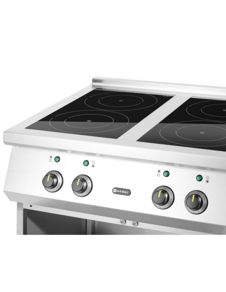 Atskirai pastatoma 4 degiklių elektrinė indukcinė viryklė 400 V 17000 W - Hendi 237687 Atskirai pastatoma 4 degiklių elektrinė indukcinė viryklė 400 V 17000 W - Hendi 237687