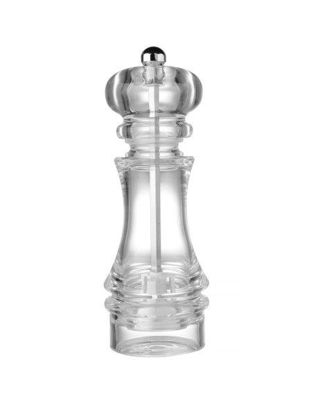 Prieskonių druskos malūnėlis skaidrus sk. 56x180 mm – Hendi 469538 Prieskonių druskos malūnėlis skaidrus sk. 56x180 mm – Hendi 469538
