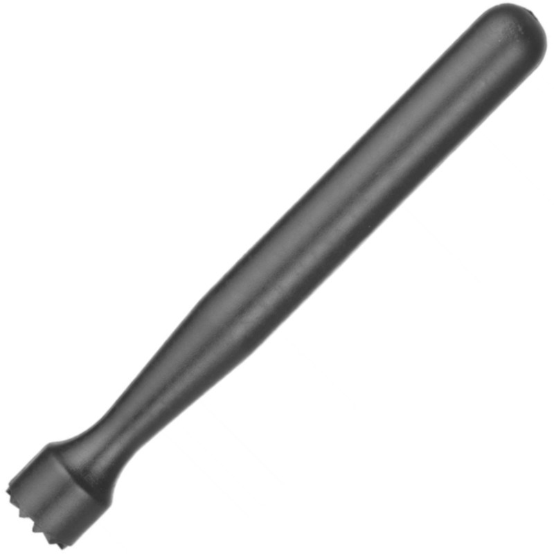 Skiediniu, grūstuvu ir plaktuvu profiliuota juoda žvaigždė