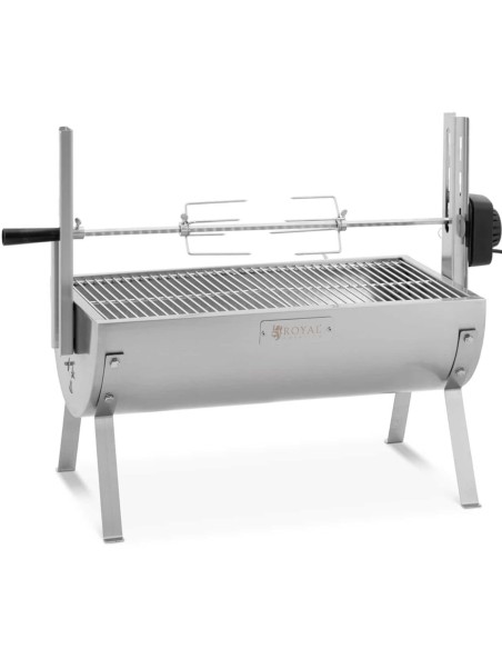 Grilis su anglimis su elektriniu kepsniu paršeliui kepti 4 W 15 kg 82 cm Grilis su anglimis su elektriniu kepsniu paršeliui kepti 4 W 15 kg 82 cm