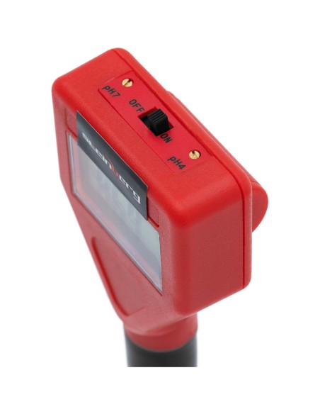 Rūgšties matuoklio matuoklio pH testeris su LCD zondu 0-14 pH