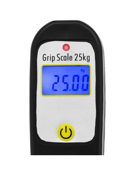 Žvejybos svarstyklės žuvims su griebtuvu iki 25 kg LCD Žvejybos svarstyklės žuvims su griebtuvu iki 25 kg LCD