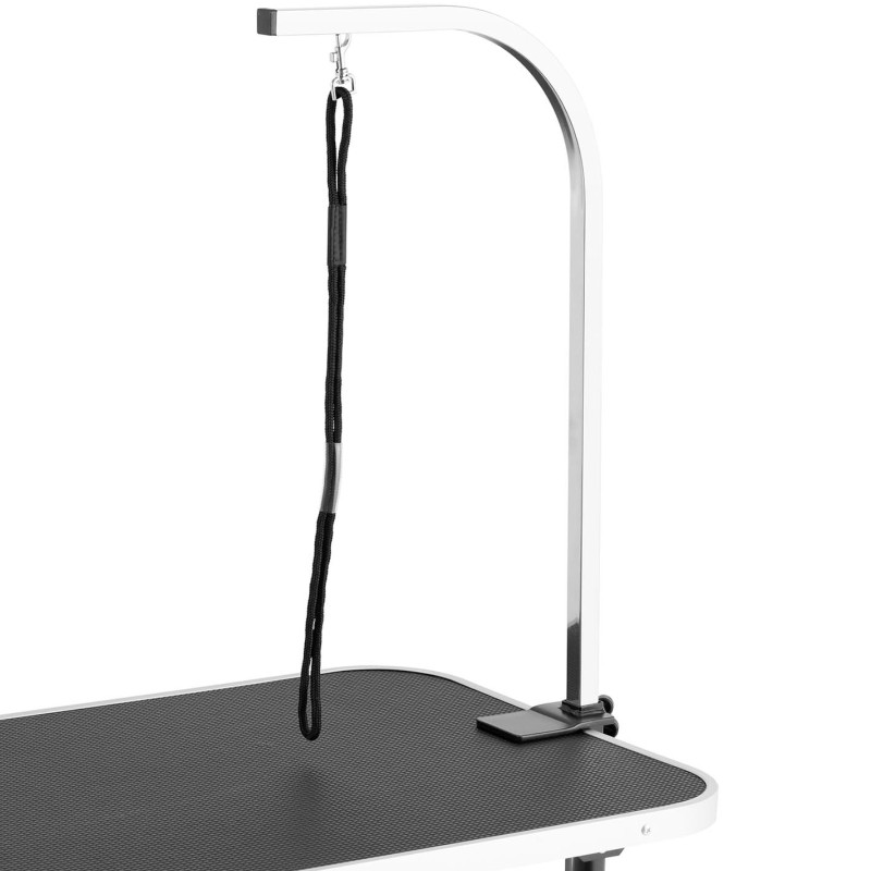 Nešiojamas sulankstomas kirpimo stalas šunų kirpimui 60 kg 805 x 460 mm 1 pavadėlis