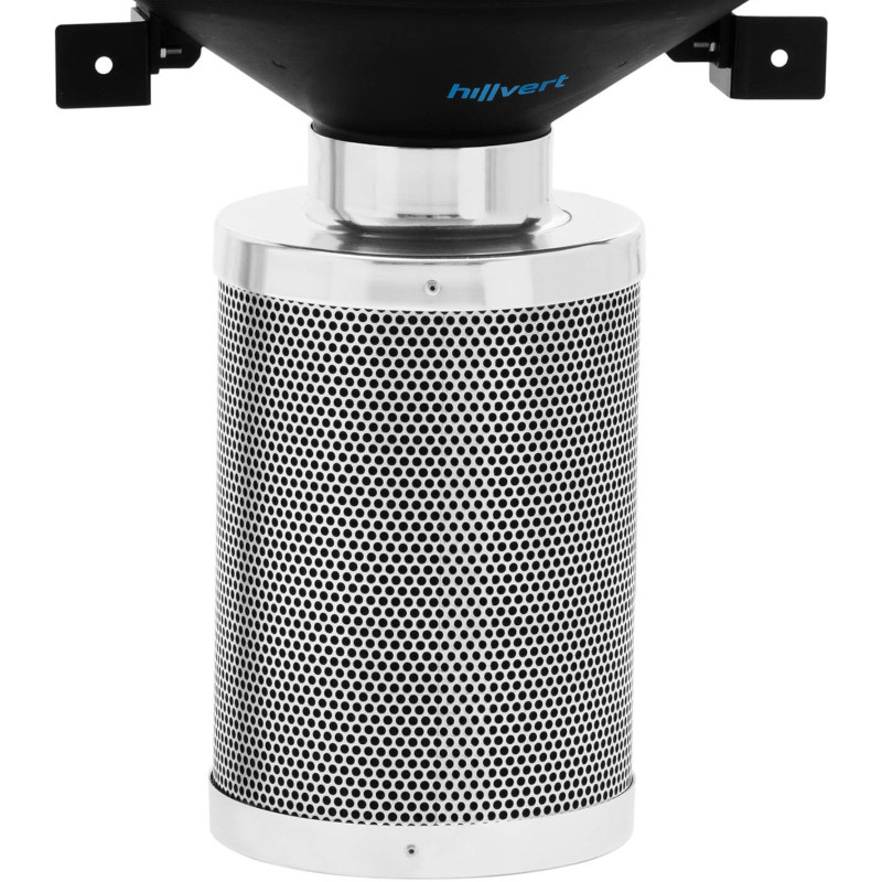Ventiliacijos komplektas ventiliatoriaus anglies filtras 30 cm vėdinimo vamzdžio sk. 100mm 10m