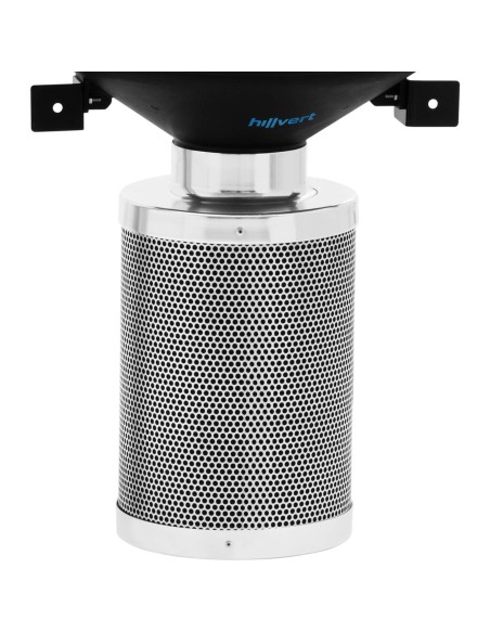 Ventiliacijos komplektas ventiliatoriaus anglies filtras 30 cm vėdinimo vamzdžio sk. 100mm 10m Ventiliacijos komplektas ventiliatoriaus anglies filtras 30 cm vėdinimo vamzdžio sk. 100mm 10m