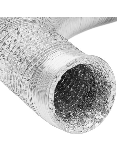 Vėdinimo komplektas ventiliatoriaus anglies filtras ventiliacijos vamzdžio sk. 125 mm 10 m Vėdinimo komplektas ventiliatoriaus anglies filtras ventiliacijos vamzdžio sk. 125 mm 10 m