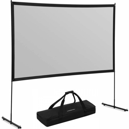 Nešiojamas grindų projekcinis ekranas 100 colių 221,2 x 124,5 cm 16:9 Nešiojamas grindų projekcinis ekranas 100 colių 221,2 x 124,5 cm 16:9