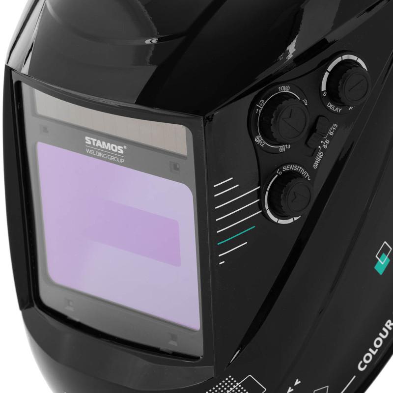 COLOR GLASS Y-100 automatinis suvirinimo šalmas su šlifavimo funkcija