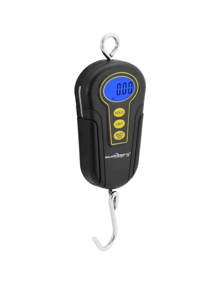 Pakabinamos vandeniui atsparios kabliuko svarstyklės, skirtos žvejoti žuvims iki 50 kg / 20 g Pakabinamos vandeniui atsparios kabliuko svarstyklės, skirtos žvejoti žuvims iki 50 kg / 20 g