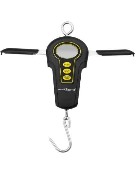 Pakabinamos vandeniui atsparios kabliuko svarstyklės, skirtos žvejoti žuvims iki 50 kg / 20 g Pakabinamos vandeniui atsparios kabliuko svarstyklės, skirtos žvejoti žuvims iki 50 kg / 20 g