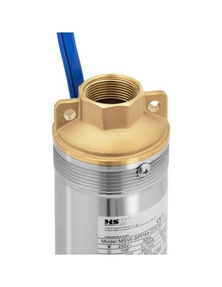 Povandeninis siurblys giliam gręžiniui Plienas 100 W 6000 l/h iki 72 m Povandeninis siurblys giliam gręžiniui Plienas 100 W 6000 l/h iki 72 m