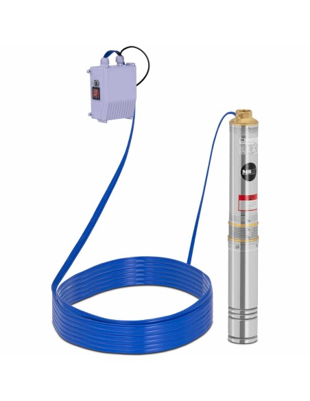 Povandeninis siurblys giluminiam gręžiniui STAL 500 W 6000 l/h iki 43 m Povandeninis siurblys giluminiam gręžiniui STAL 500 W 6000 l/h iki 43 m