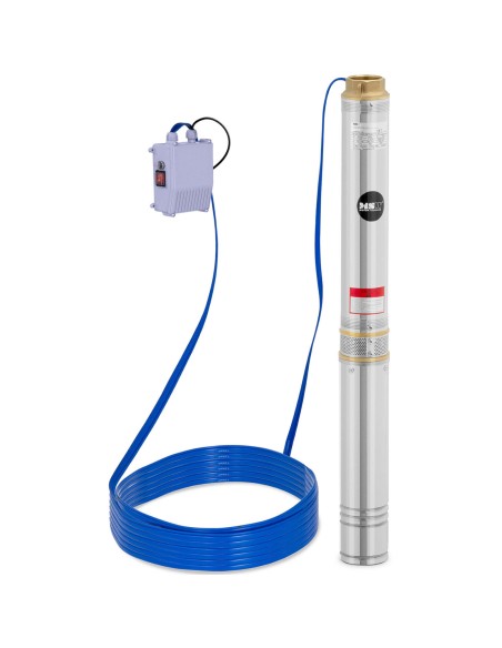 Povandeninis siurblys giluminiam gręžiniui STAL 1500 W 10800 l/h iki 54 m Povandeninis siurblys giluminiam gręžiniui STAL 1500 W 10800 l/h iki 54 m