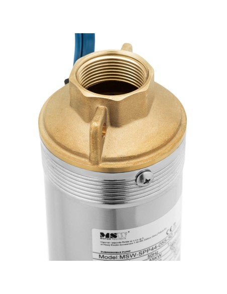 Povandeninis siurblys giluminiam gręžiniui STAL 750 W 6000 l/h iki 58 m Povandeninis siurblys giluminiam gręžiniui STAL 750 W 6000 l/h iki 58 m
