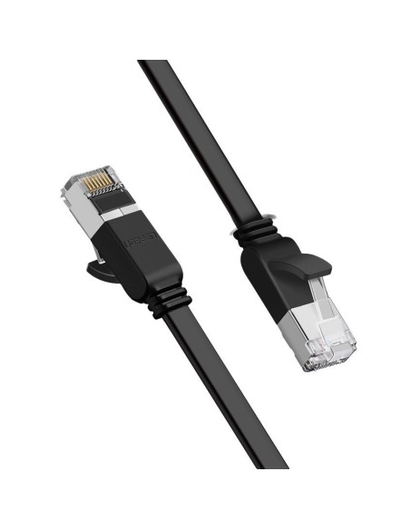 Plokščias pataisymo laido kabelis Ethernet tinklo kabelis RJ45 Cat 6 UTP 1000 Mbps 1m Plokščias pataisymo laido kabelis Ethernet tinklo kabelis RJ45 Cat 6 UTP 1000 Mbps 1m