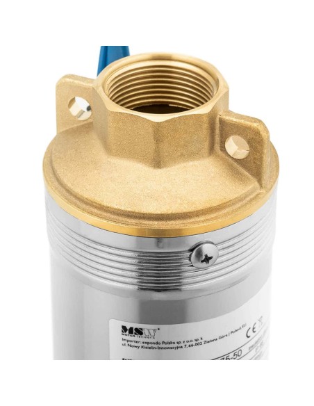 Povandeninis siurblys giluminiam gręžiniui STAL 1000 W 4000 l/h iki 91 m Povandeninis siurblys giluminiam gręžiniui STAL 1000 W 4000 l/h iki 91 m