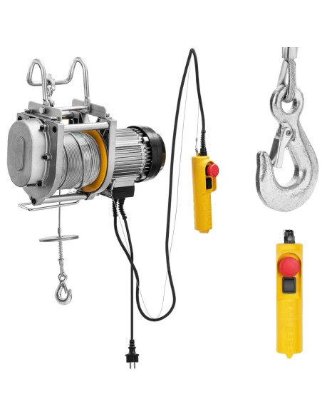 Elektros trosinė gervė 1300 W 60 m 250 kg Elektros trosinė gervė 1300 W 60 m 250 kg