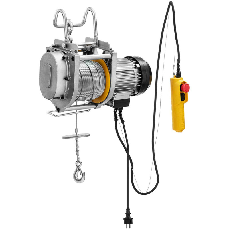 Elektros trosinė gervė 1300 W 60 m 250 kg