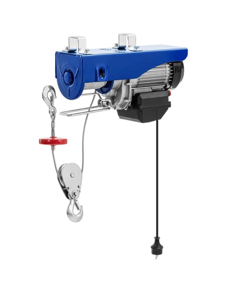 Gervė elektrinė lyno gervė 1350 W 12 m 400 kg Gervė elektrinė lyno gervė 1350 W 12 m 400 kg