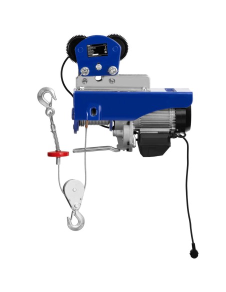 Elektrinė gervė su trosiniu kranu 1600 W 12 m 500 kg Elektrinė gervė su trosiniu kranu 1600 W 12 m 500 kg