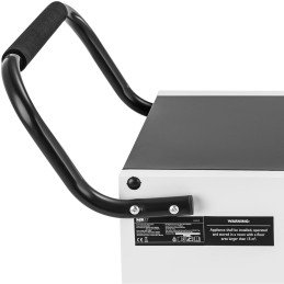 Oro sausintuvas pramoninis drėgmės sugėriklis su rankena 1300 W 1129 m3/h iki 100 m2