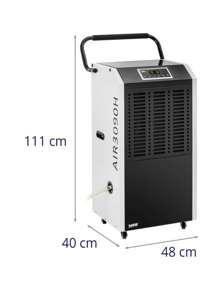 Oro sausintuvas drėgmės sugėriklis pramoninė statyba 1800 W 1129 m3/h iki 170 m2 Oro sausintuvas drėgmės sugėriklis pramoninė statyba 1800 W 1129 m3/h iki 170 m2