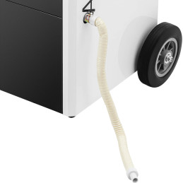 Oro sausintuvas drėgmės sugėriklis pramoninė statyba 1300 W 857 m3/h iki 100 m2