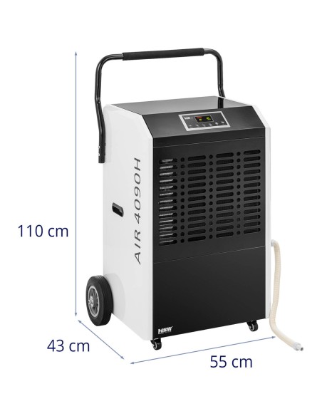 Oro sausintuvas drėgmės sugėriklis pramoninė statyba 1300 W 857 m3/h iki 100 m2 Oro sausintuvas drėgmės sugėriklis pramoninė statyba 1300 W 857 m3/h iki 100 m2
