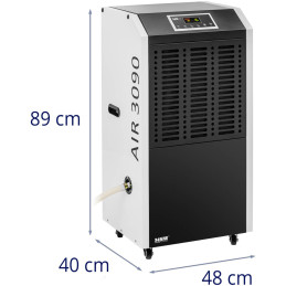 Oro sausintuvas drėgmės sugėriklis pramoninė statyba 1300 W 1129 m3/h iki 100 m2