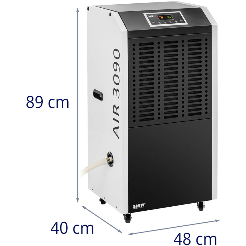 Oro sausintuvas drėgmės sugėriklis pramoninė statyba 1300 W 1129 m3/h iki 100 m2