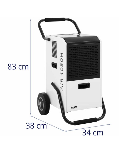 Oro sausintuvas drėgmės sugėriklis pramoninė statyba 860 W 628 m3/h iki 65 m2 Oro sausintuvas drėgmės sugėriklis pramoninė statyba 860 W 628 m3/h iki 65 m2