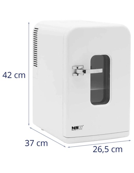 Mini kambarinis automobilinis šaldytuvas su šildymo funkcija 12 / 240 V 15 l - baltas Mini kambarinis automobilinis šaldytuvas su šildymo funkcija 12 / 240 V 15 l - baltas
