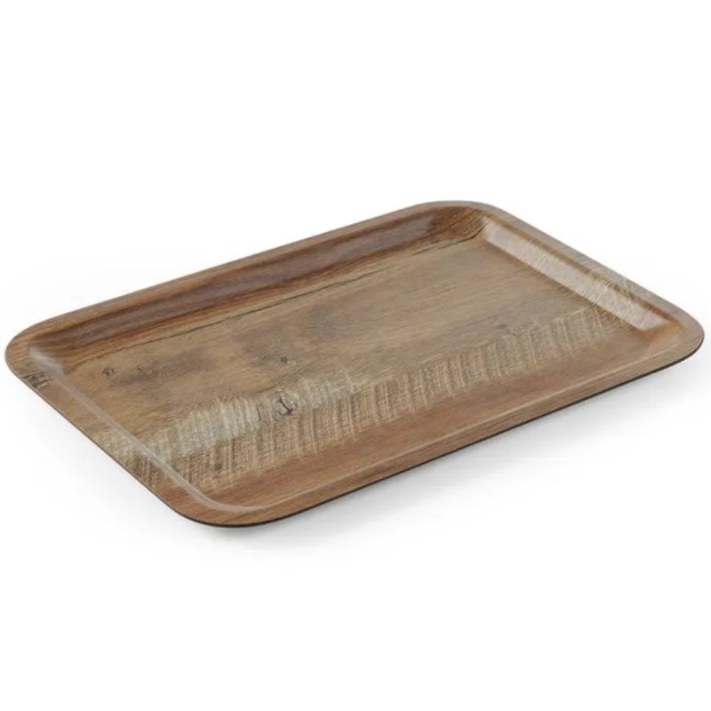 Laminuoto medžio serviravimo padėklas 430 x 330 mm - Hendi 508879