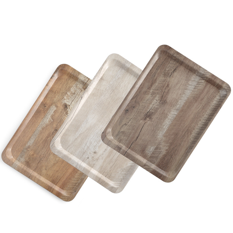 Laminuoto medžio serviravimo padėklas 430 x 330 mm - Hendi 508879