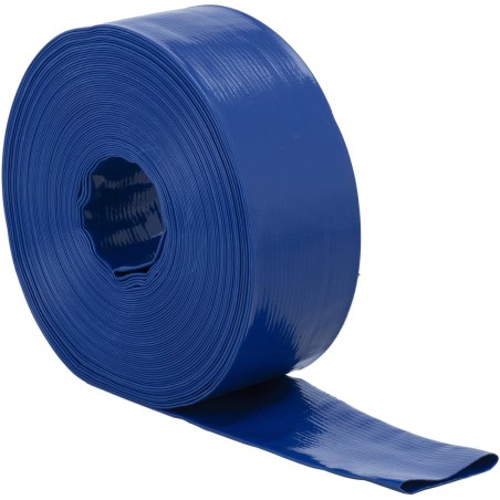 Plokščioji žarna sodo vandens siurbliui sustiprinta 4'' 100 mm 4-12 bar 50 m Plokščioji žarna sodo vandens siurbliui sustiprinta 4'' 100 mm 4-12 bar 50 m