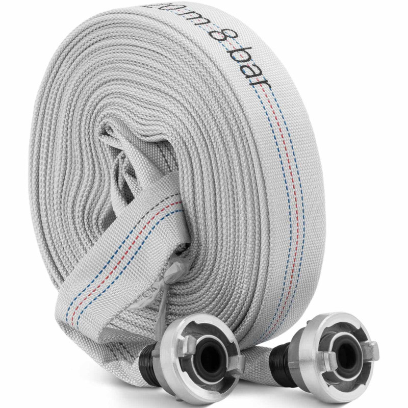 Plokščia gaisrinė žarna vandeniui su storz jungtimi 1'' 25 mm 8-24 bar 20 m