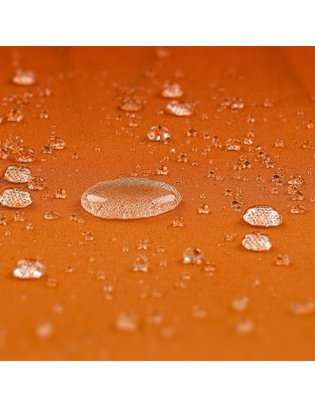 Stačiakampis skėtis su švaistikliu 200 x 300 cm oranžinės spalvos Stačiakampis skėtis su švaistikliu 200 x 300 cm oranžinės spalvos