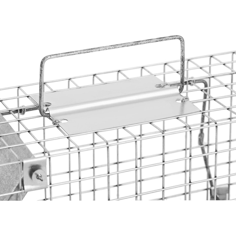 Gyvi spąstai kiaunėlėms žiurkėms lapėms 48,5 x 15,5 x 19 cm tinklelis 25 x 25 mm