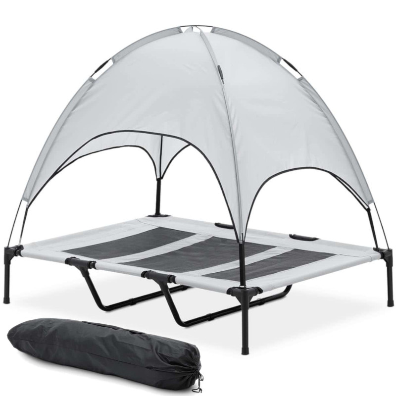 Sulankstoma lova su baldakimu 122,5 x 91,5 x 109 cm Sulankstoma lova su baldakimu 122,5 x 91,5 x 109 cm