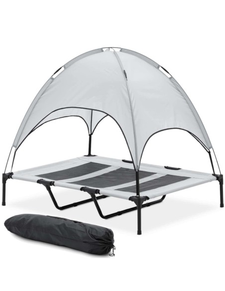 Sulankstoma lova su baldakimu 122,5 x 91,5 x 109 cm Sulankstoma lova su baldakimu 122,5 x 91,5 x 109 cm