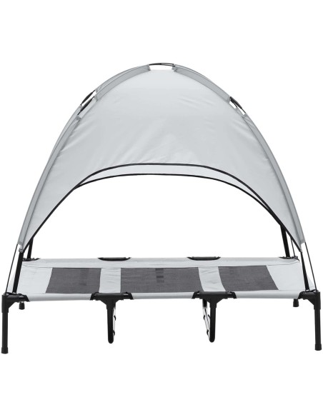Sulankstoma lova su baldakimu 122,5 x 91,5 x 109 cm Sulankstoma lova su baldakimu 122,5 x 91,5 x 109 cm