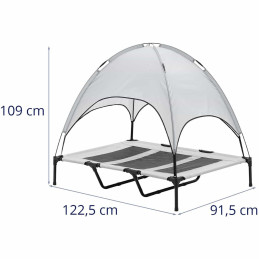 Sulankstoma lova su baldakimu 122,5 x 91,5 x 109 cm